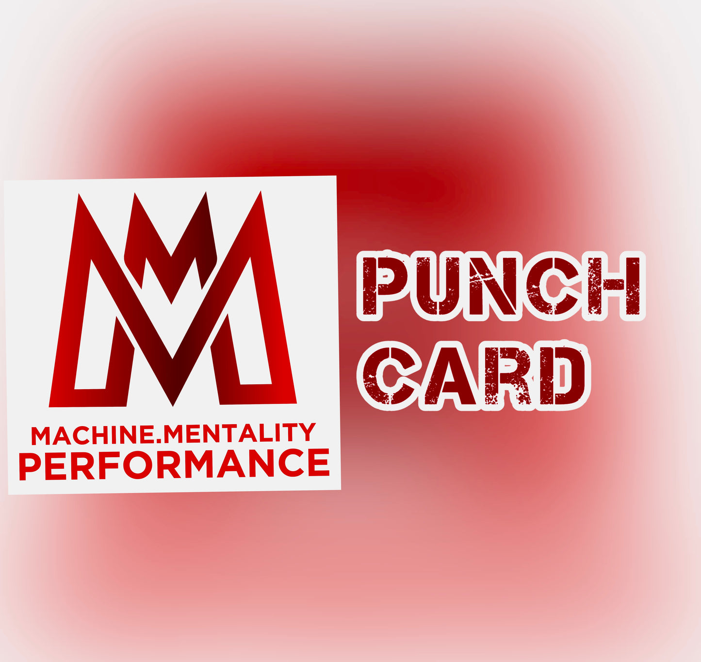Mentality Performance Punch Card