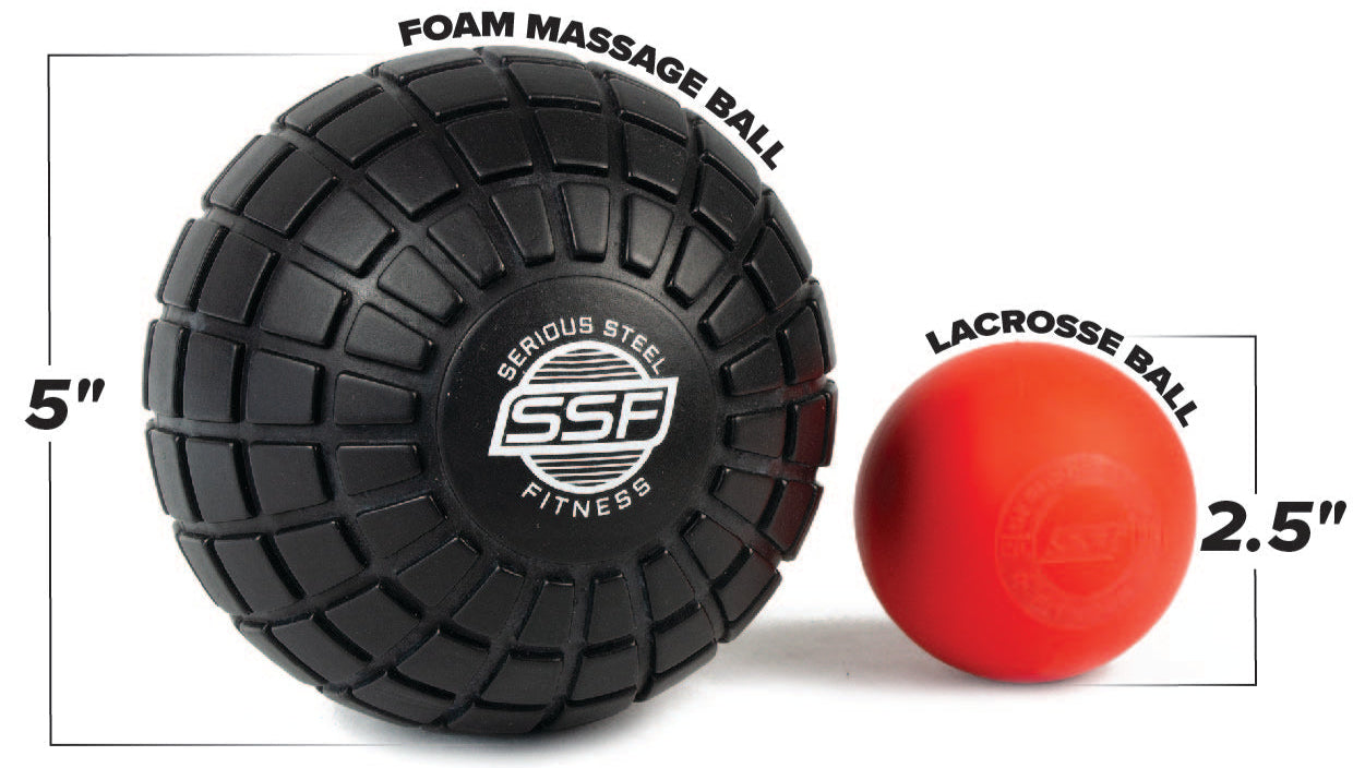 Serious Steel 5" Foam Massage Ball