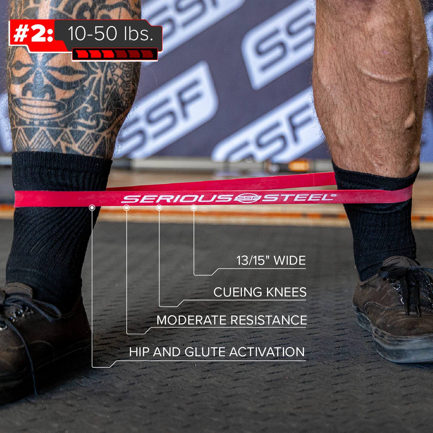 Serious Steel 12" Short Resistance Bands