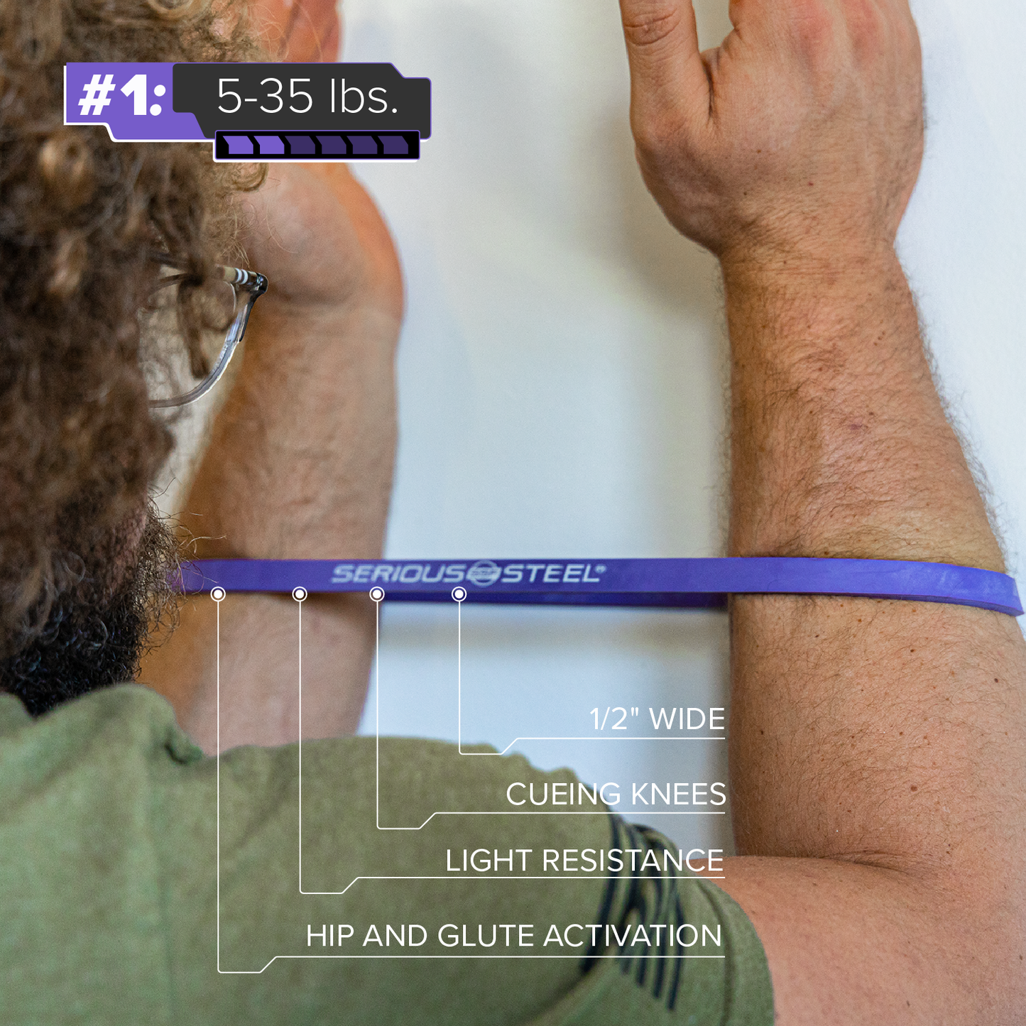 Serious Steel 12" Short Resistance Bands