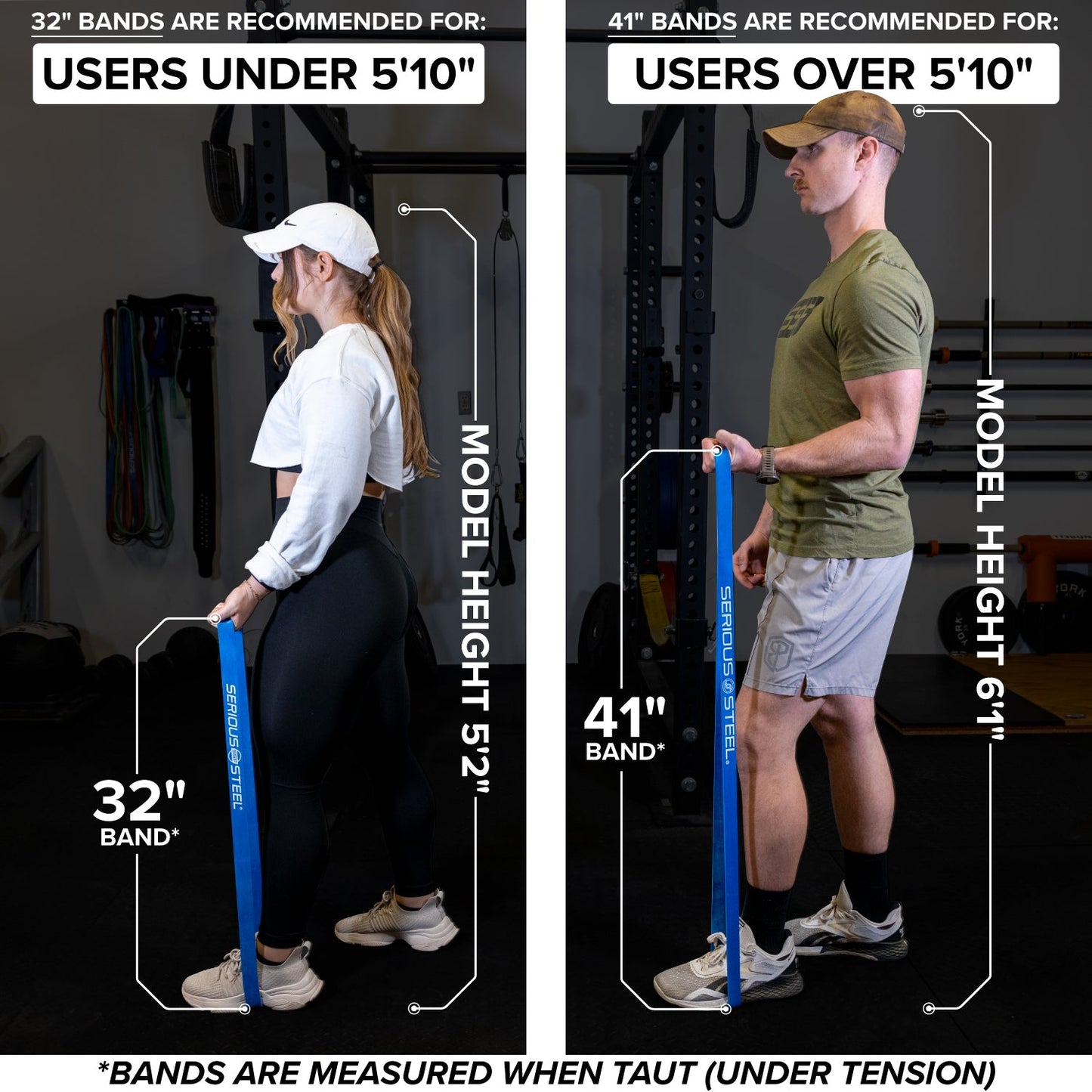 Serious Steel 32" Resistance Bands