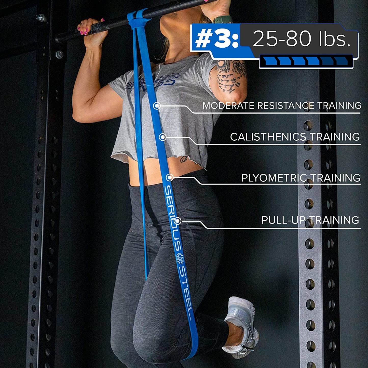 Serious Steel 41" Resistance Bands