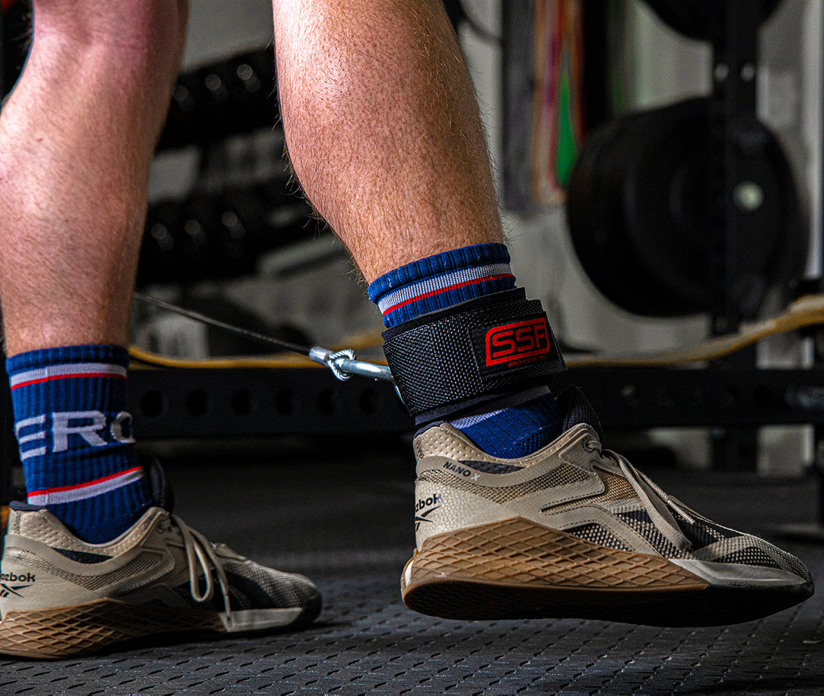 Serious Steel Cable Machine Ankle Cuff