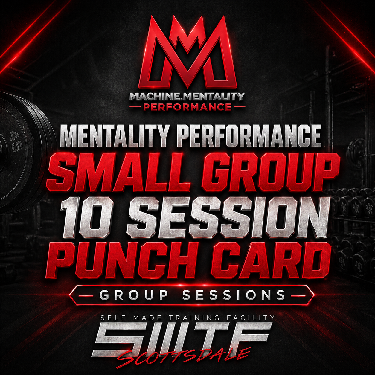 Mentality Performance “Small Group” Punch Card