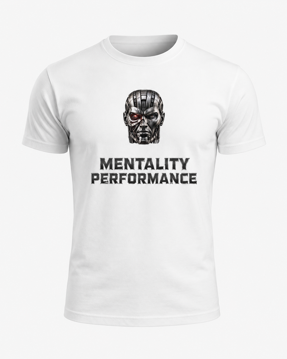 Mentality Performance Robot Head Tee – Dark Edition
