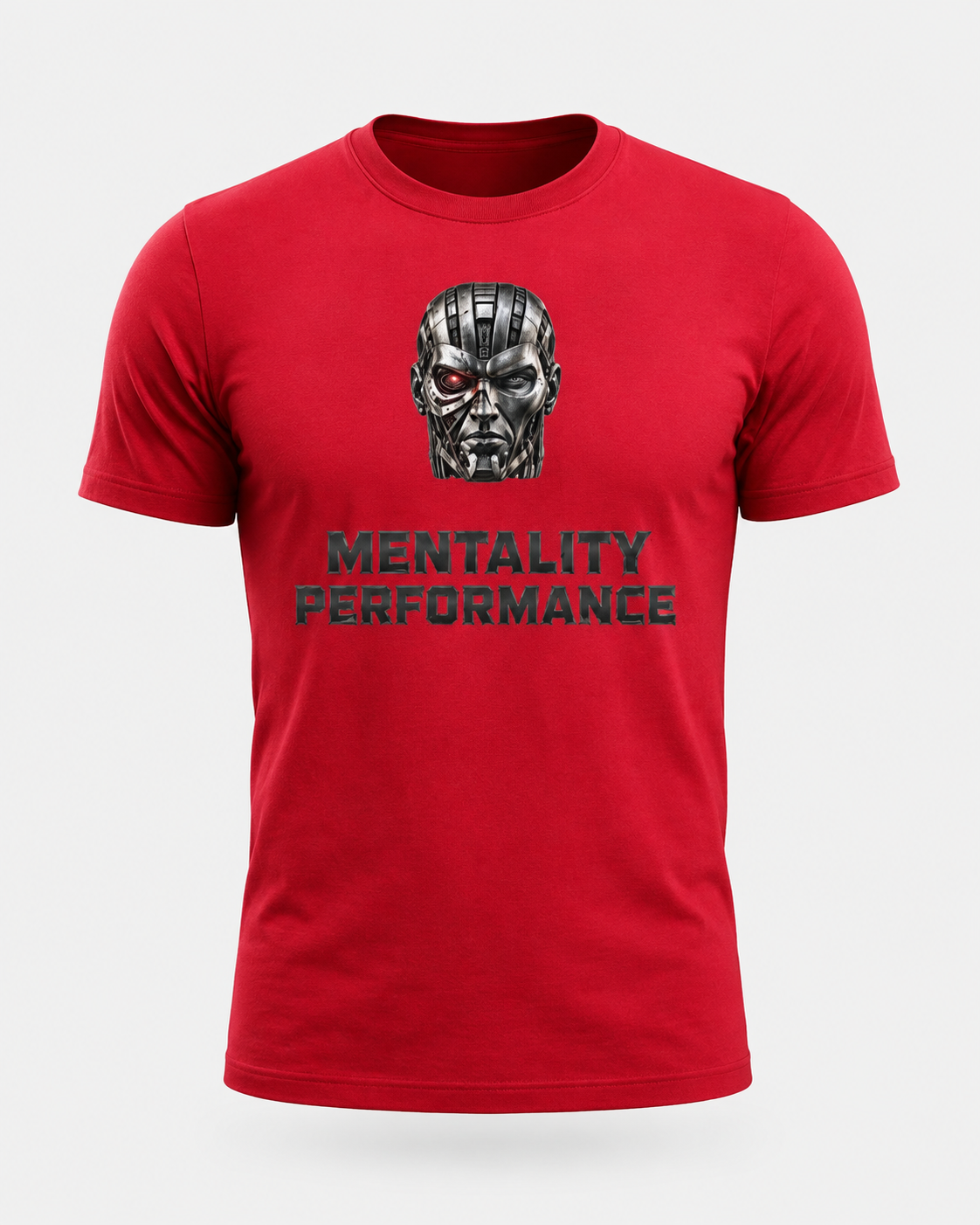 Mentality Performance Robot Head Tee – Dark Edition