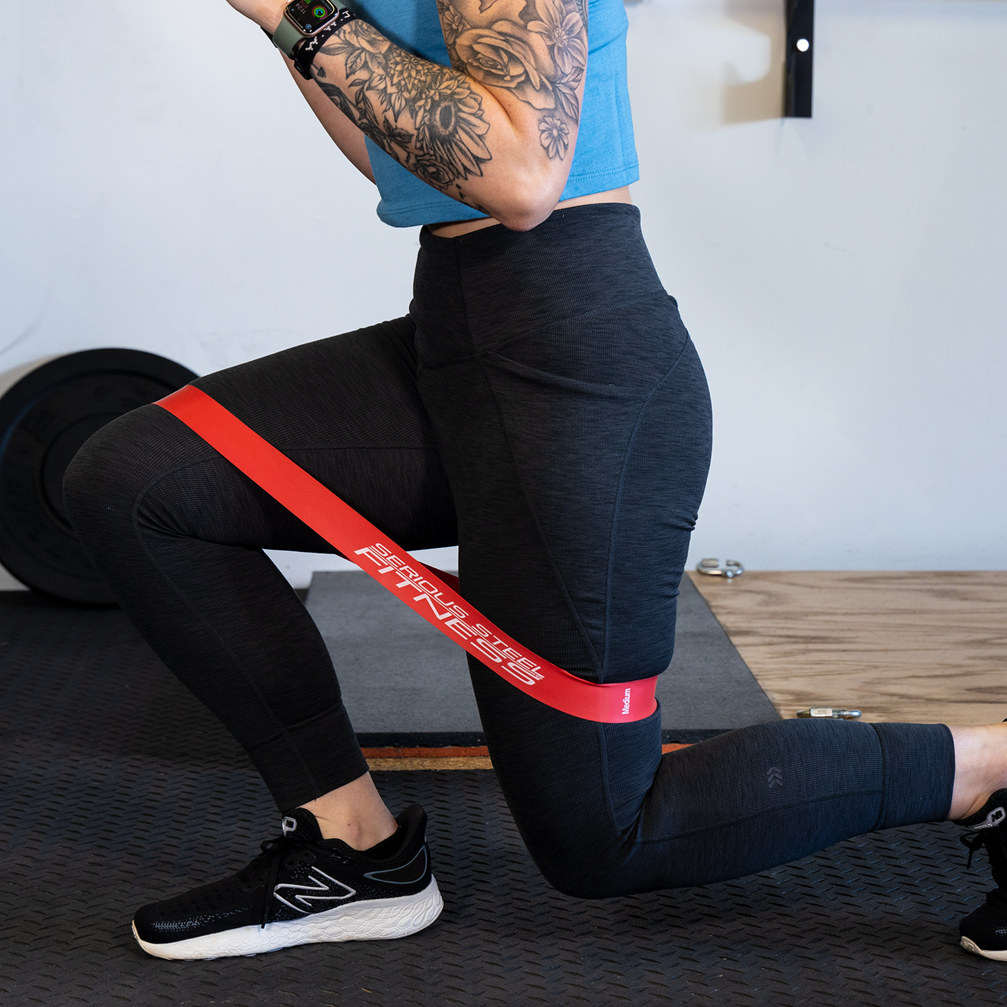 Serious Steel Mini Loop Resistance Bands – 10 Pack