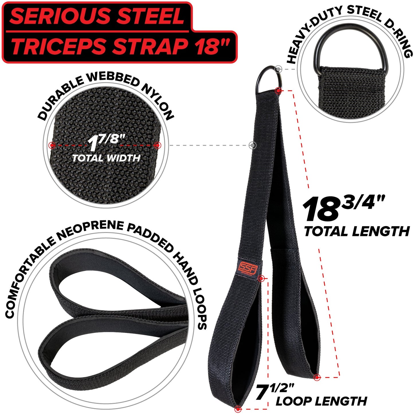 Tricep Strap & Ab Strap