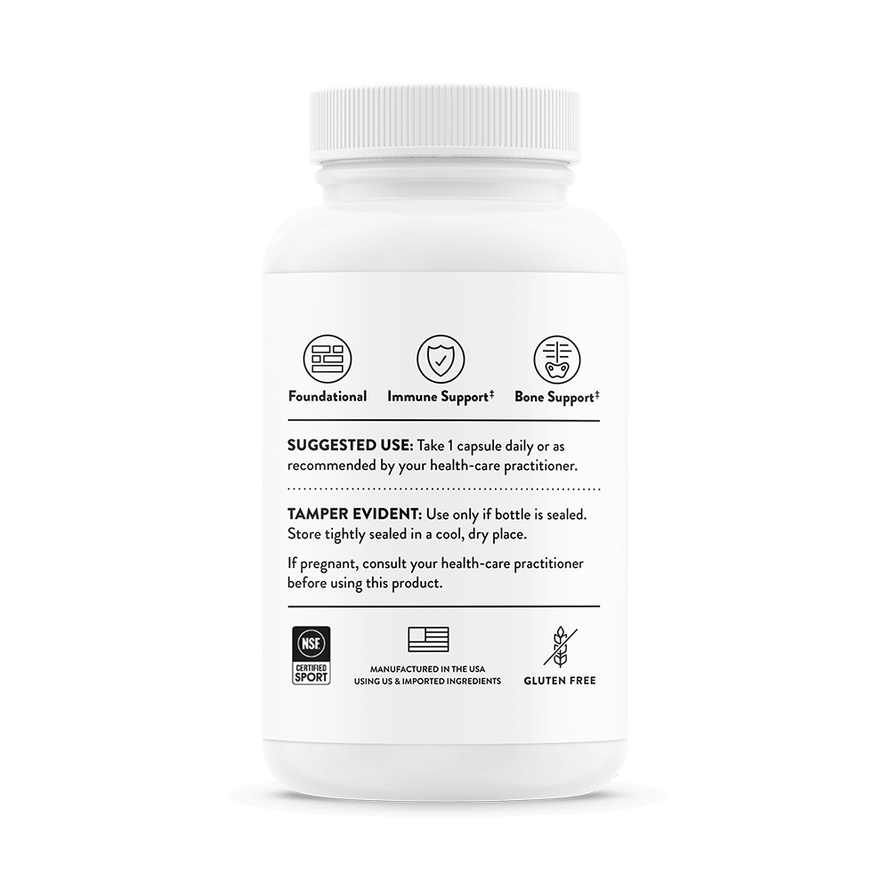 Vitamin D-5,000 - NSF Certified for Sport - 60 Servings