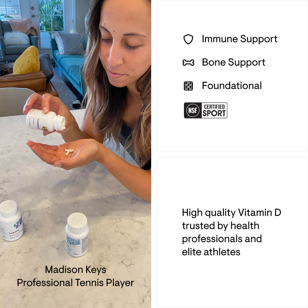Vitamin D-5,000 - NSF Certified for Sport - 60 Servings