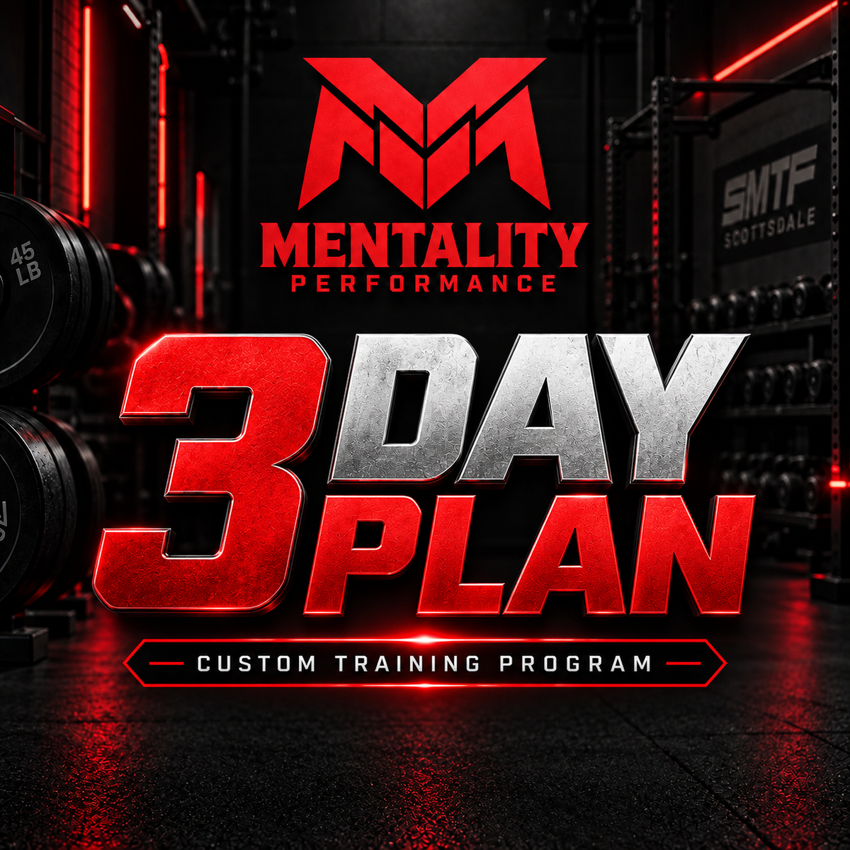 Mentality Performance 3 Day Plan