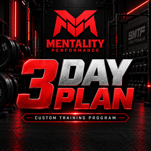 Mentality Performance 3 Day Plan