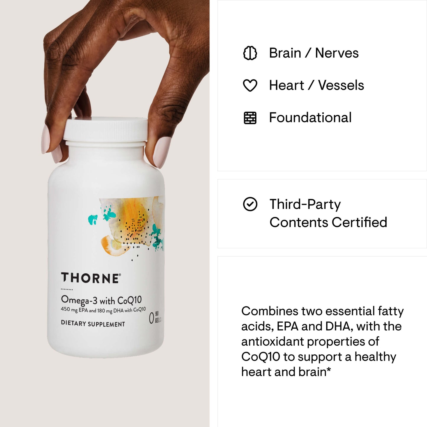 Omega-3 with CoQ10